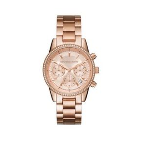 Michael Kors Chronograph Ritz Rose Gold Watch
